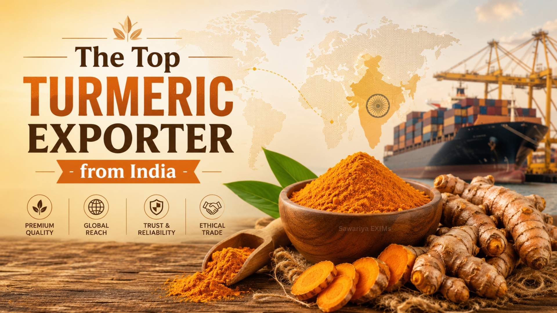 Top Turmeric Exporter from India