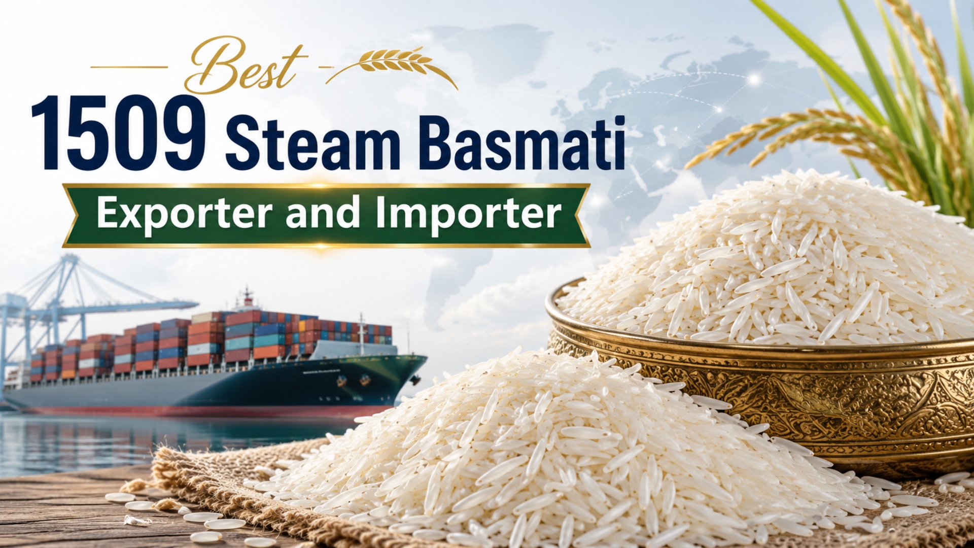 1509 Steam Basmati Exporter and Importer