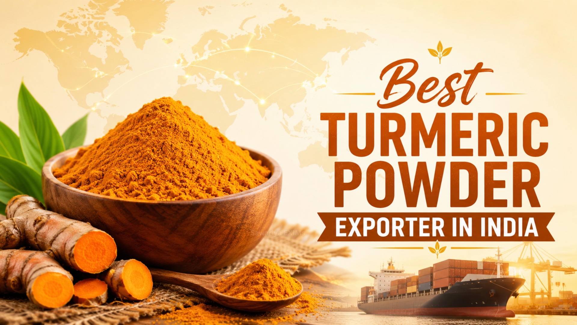 Best Turmeric Powder Exporter in India