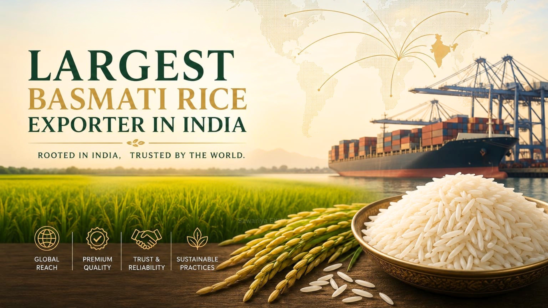 Largest Basmati Rice Exporter in India
