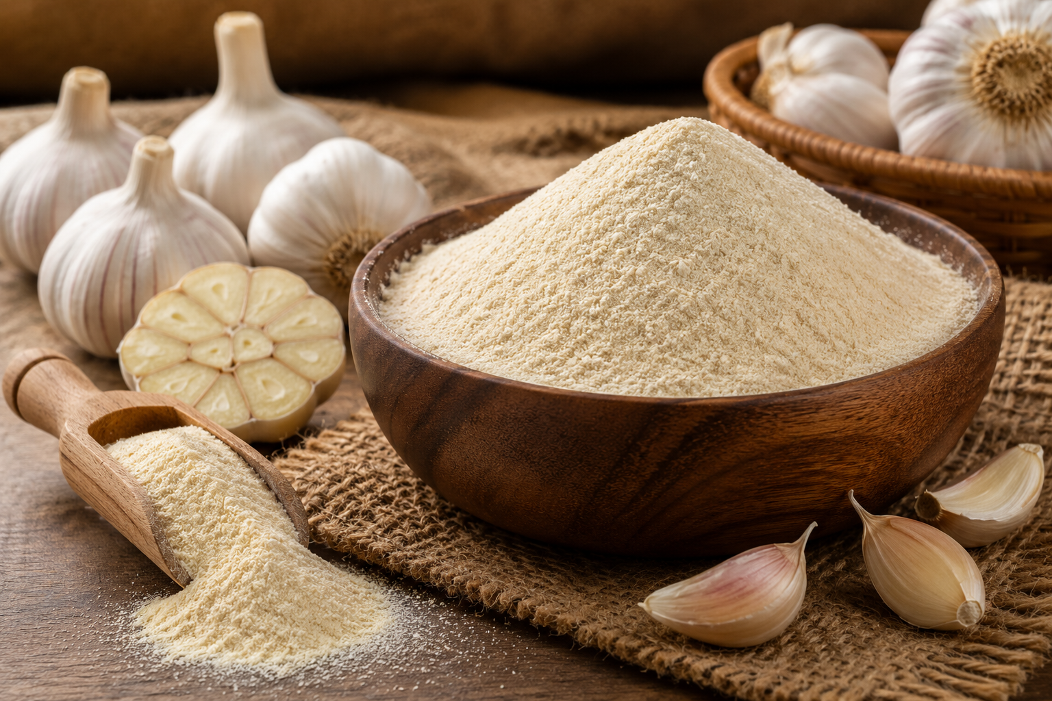 Bulk Garlic Powder Exporter Worldwide