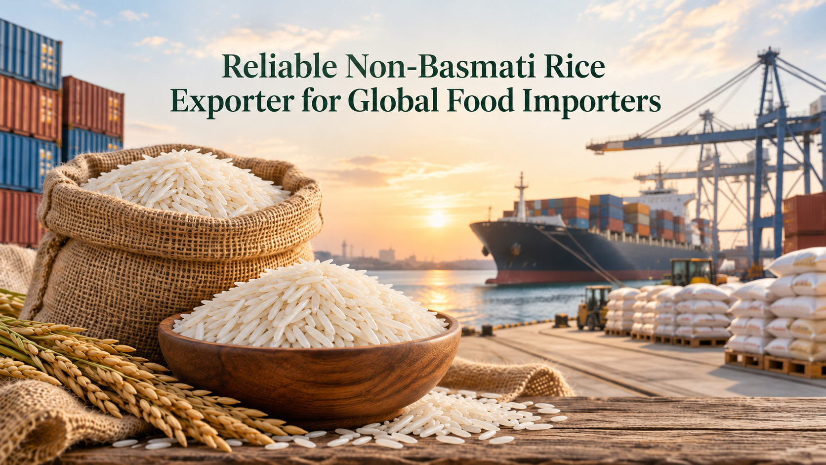 Non-Basmati Rice Exporter for Global Food Importers